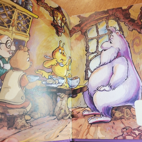 Vintage 1985 Teddy Ruxpin BOOK The Wooly What’s It Book World Of Wonders - Picture 3 of 3